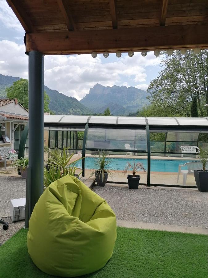 Chambre Familiale "Le Pecher" Saillans  Екстериор снимка